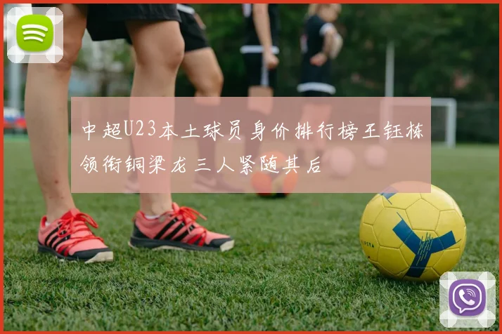 中超U23本土球员身价排行榜王钰栋领衔铜梁龙三人紧随其后